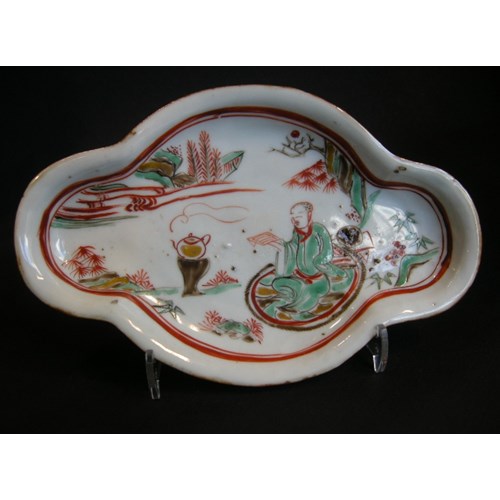 Small dish porcelain "Ko somometsuke" for the Japan market -Ming period